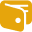 A yellow icon of a wallet
